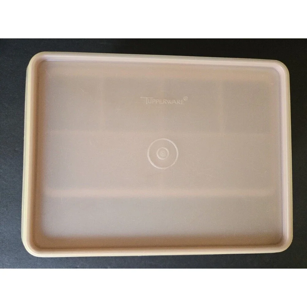 Vintage Tupperware Tuppercraft Stow N Go 3 pc Craft Storage Container